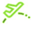 Green booking icon representing flexible booking